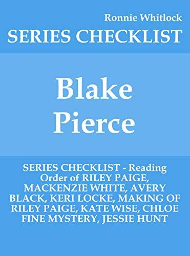 riley paige book series in order|blake pierce series in order.